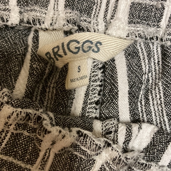 NWOT- Briggs linen blend pants - Picture 5 of 6